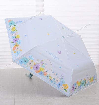 三麗鷗 晴雨兩用摺疊傘-花卉